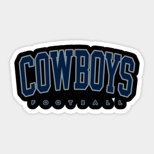 Dallas Cowboys Football Sticker